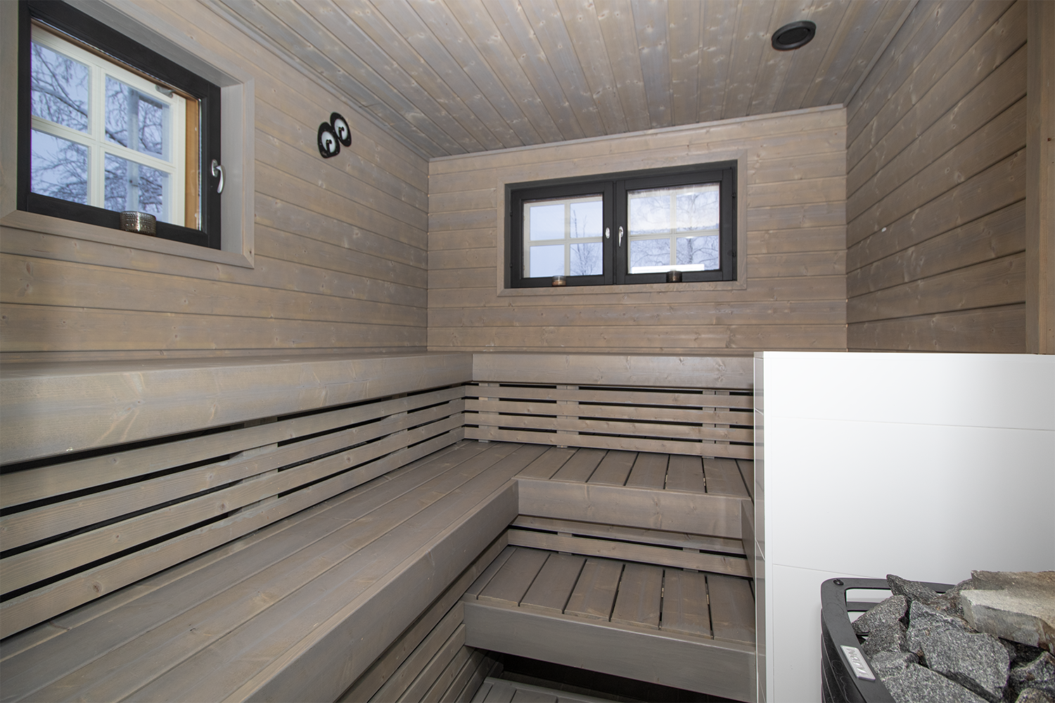vierastalon sauna