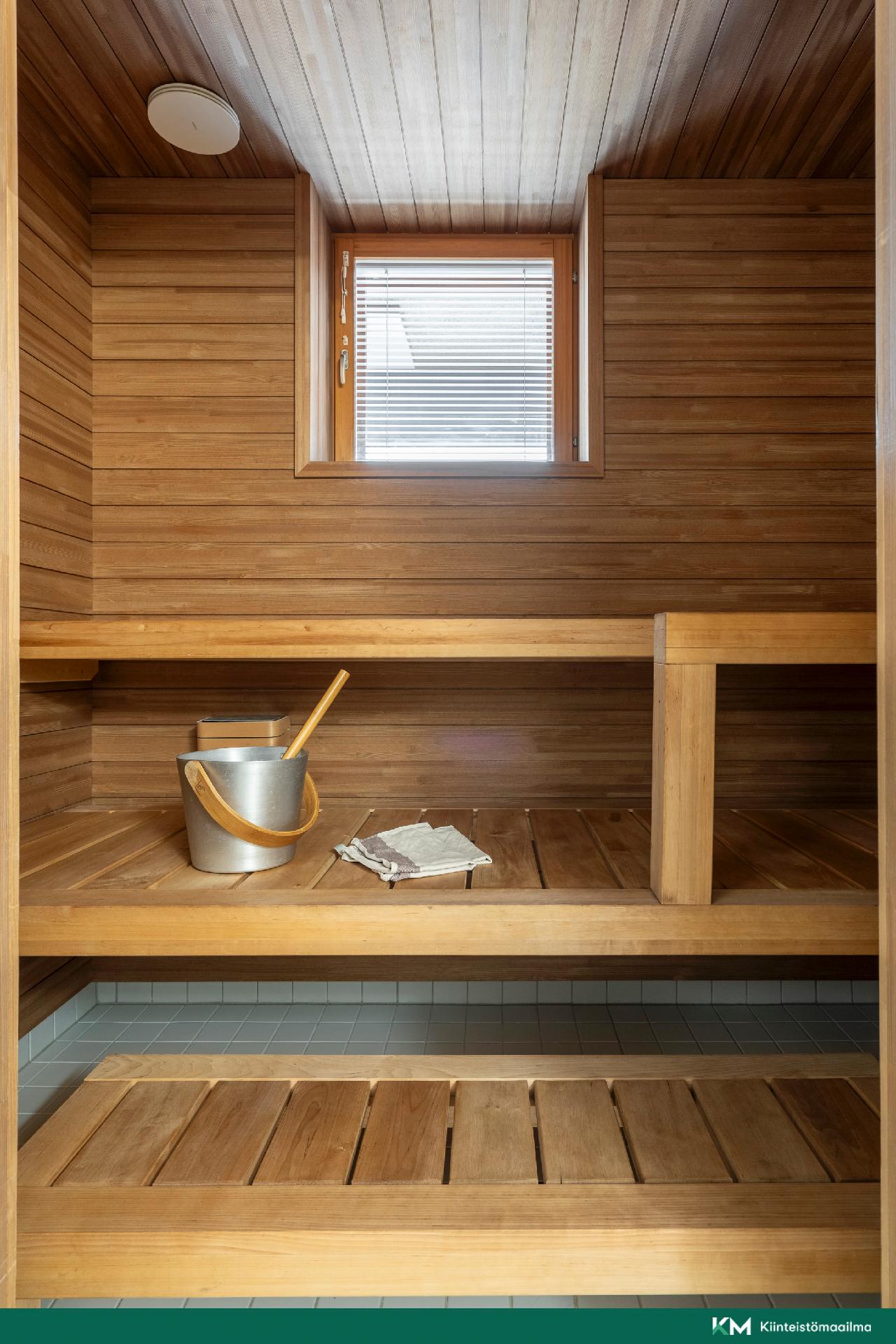 Huoneiston sauna