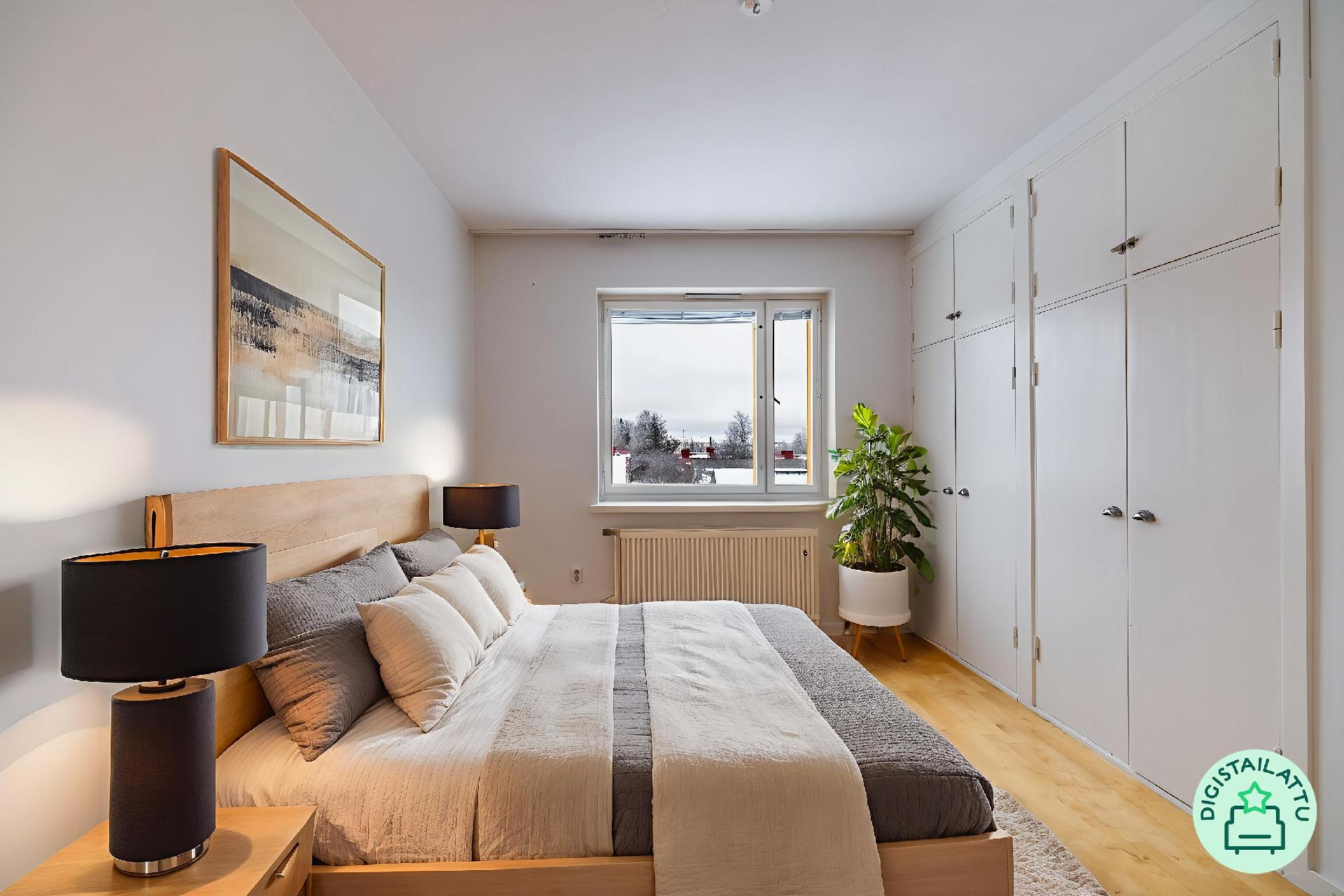 Makuuhuone digistailattuna