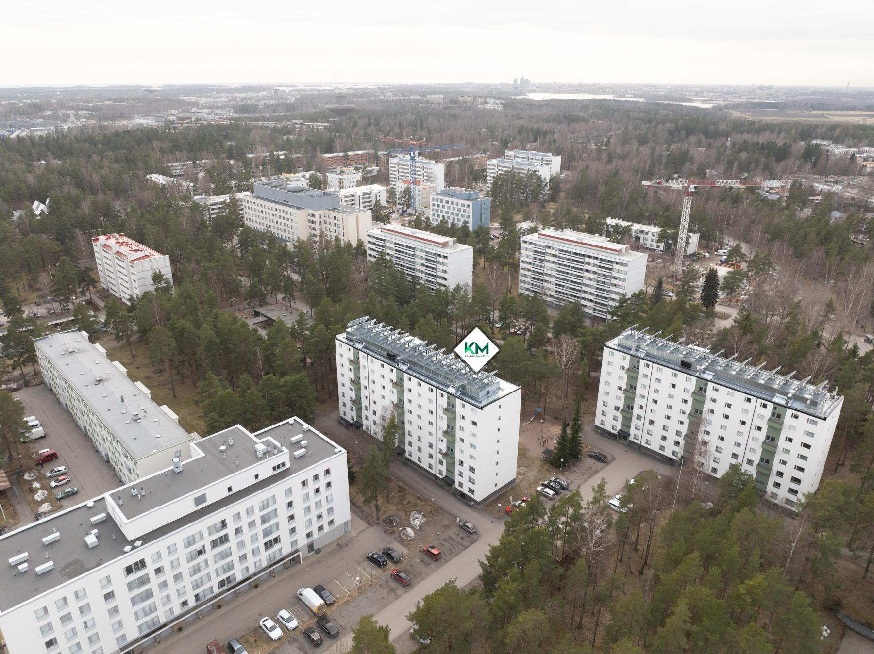 Ilmakuva Tuulimyllyntie 3:n