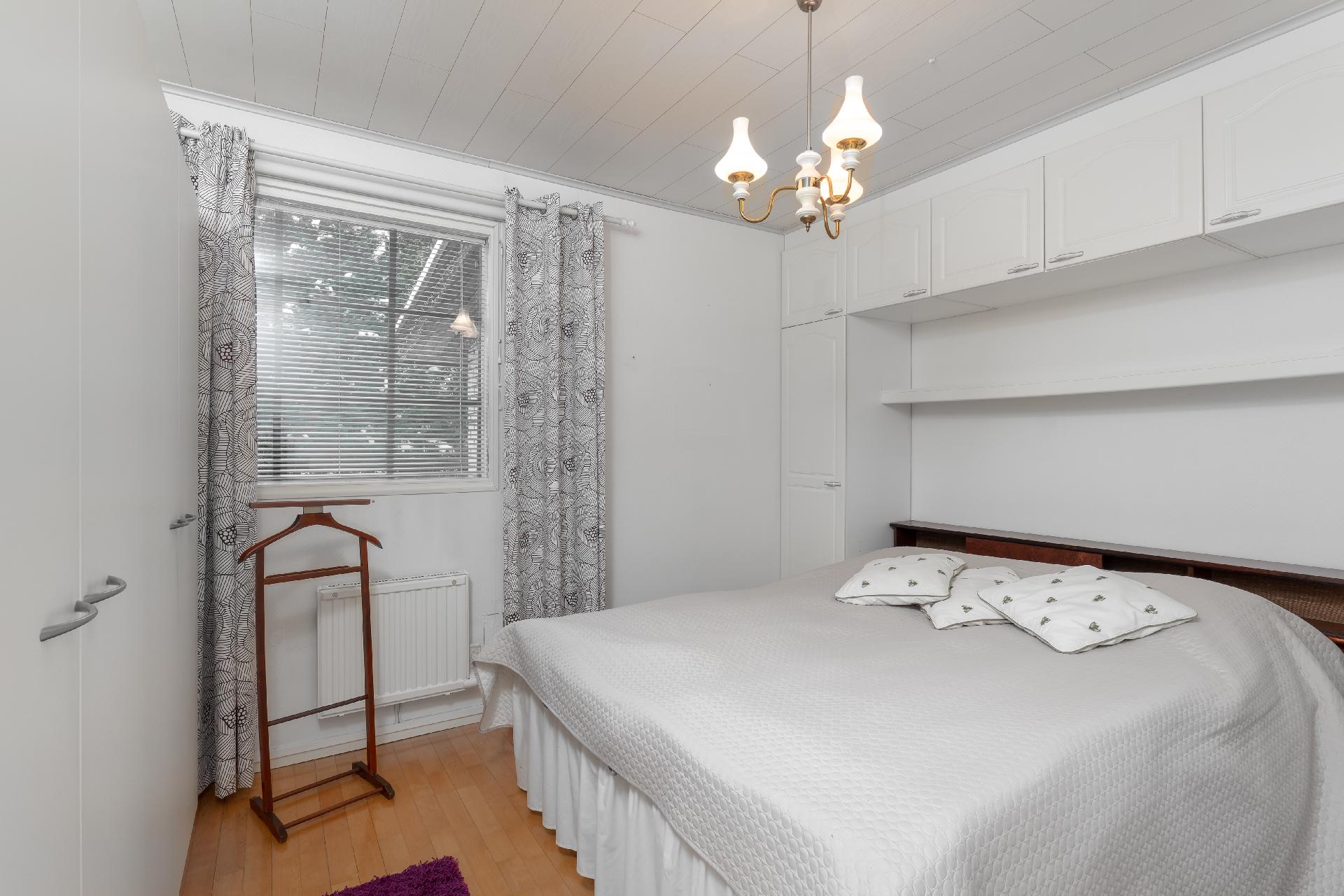 Talossa on kolme makuuhuonetta