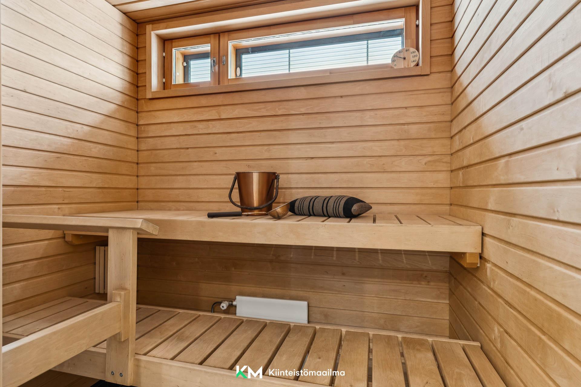 Nauti oman saunan löylyistä