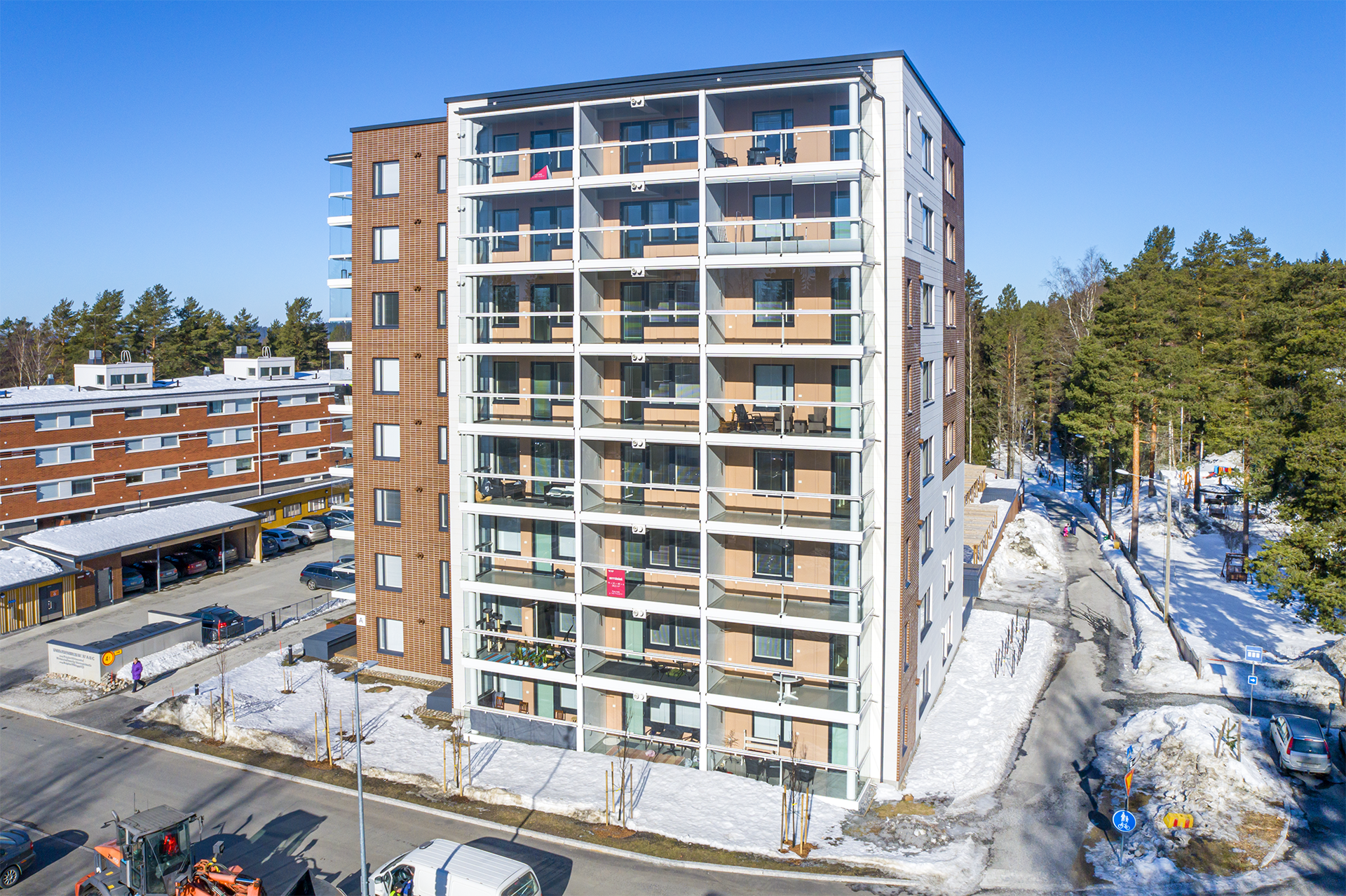 Täällä luonto ympäröi.