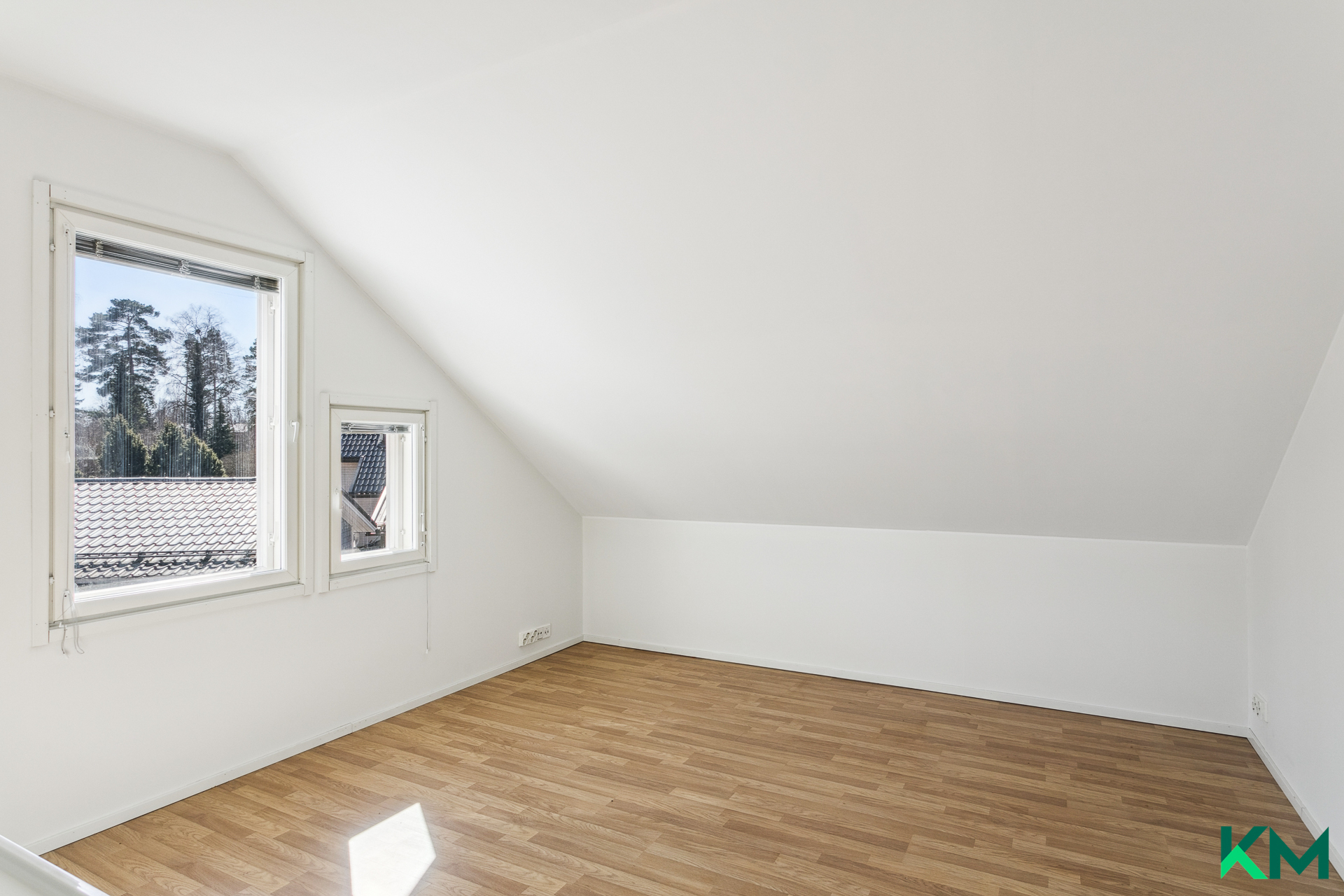 Yläkerran makuuhuone