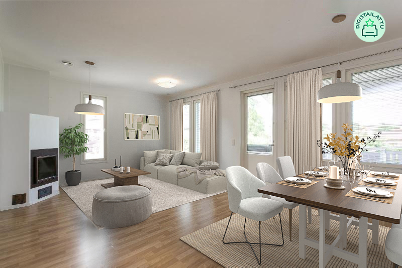 Digistailatut oleskelutilat