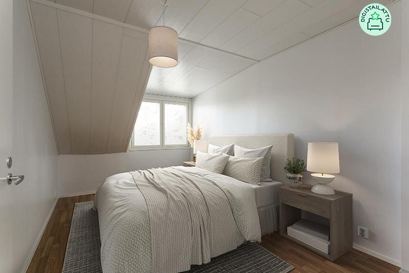 Digistailattu makuuhuone