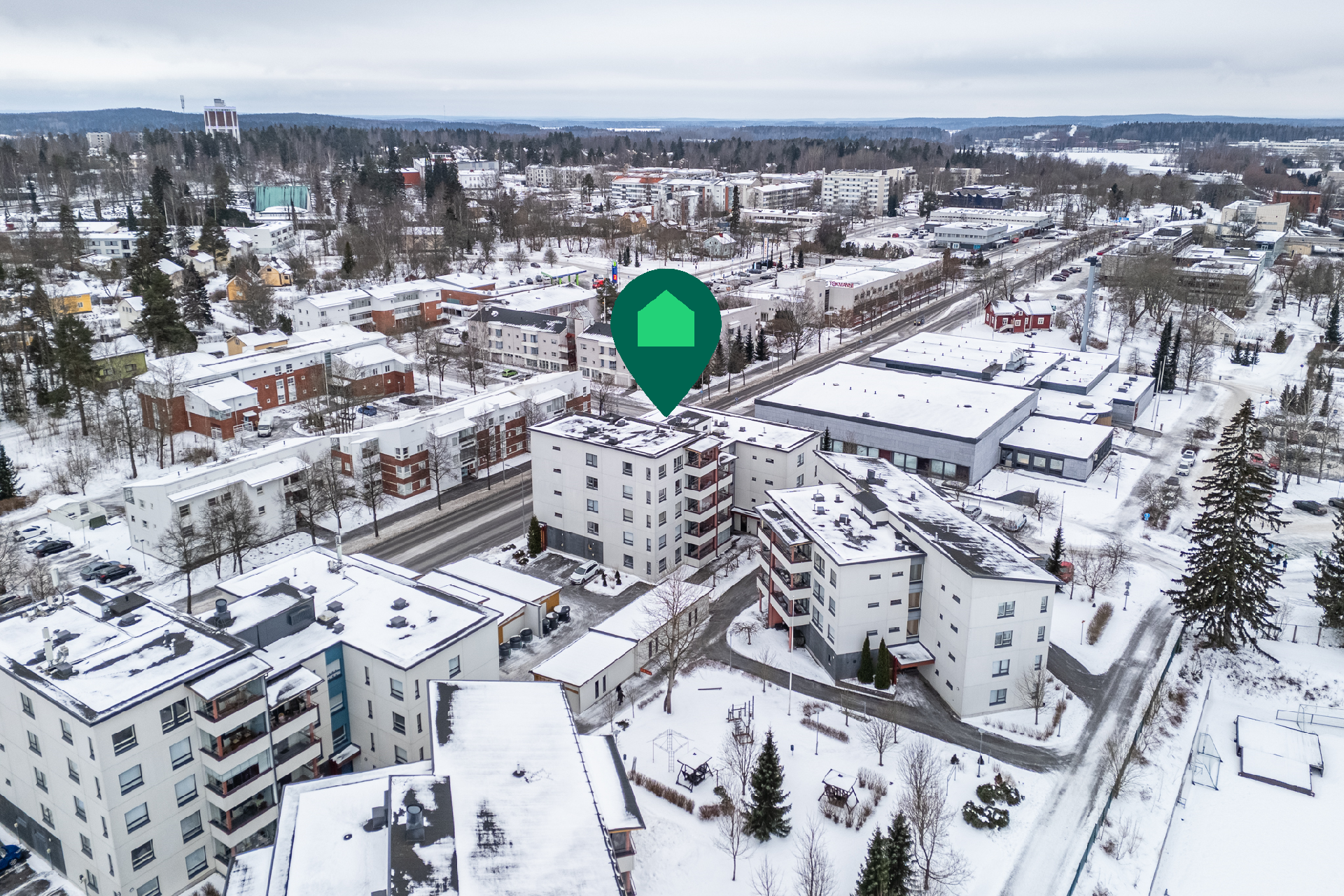 Apiankatu 9, Keskusta, Valkeakoski