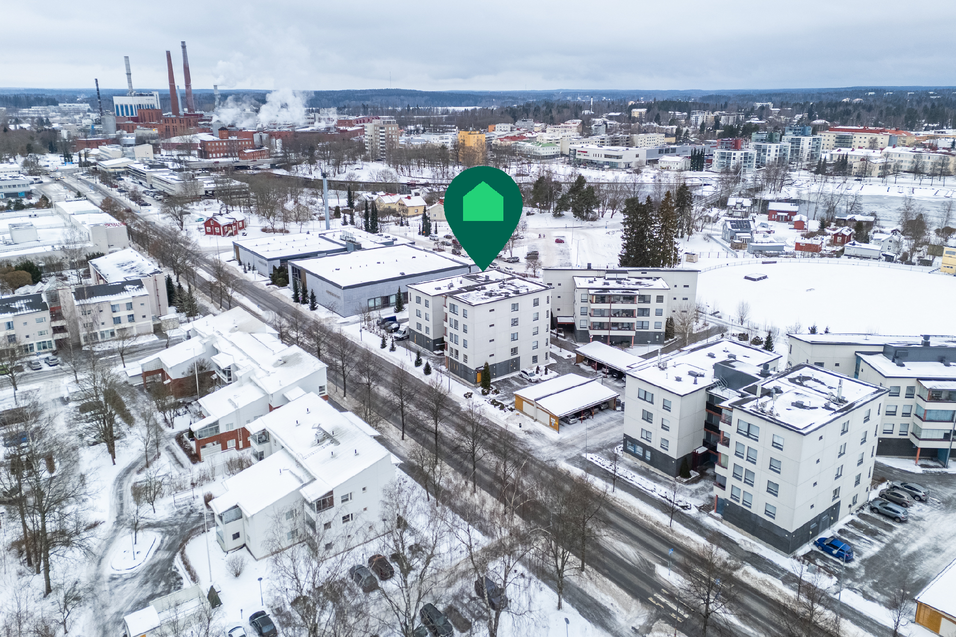 Apiankatu 9, Keskusta, Valkeakoski