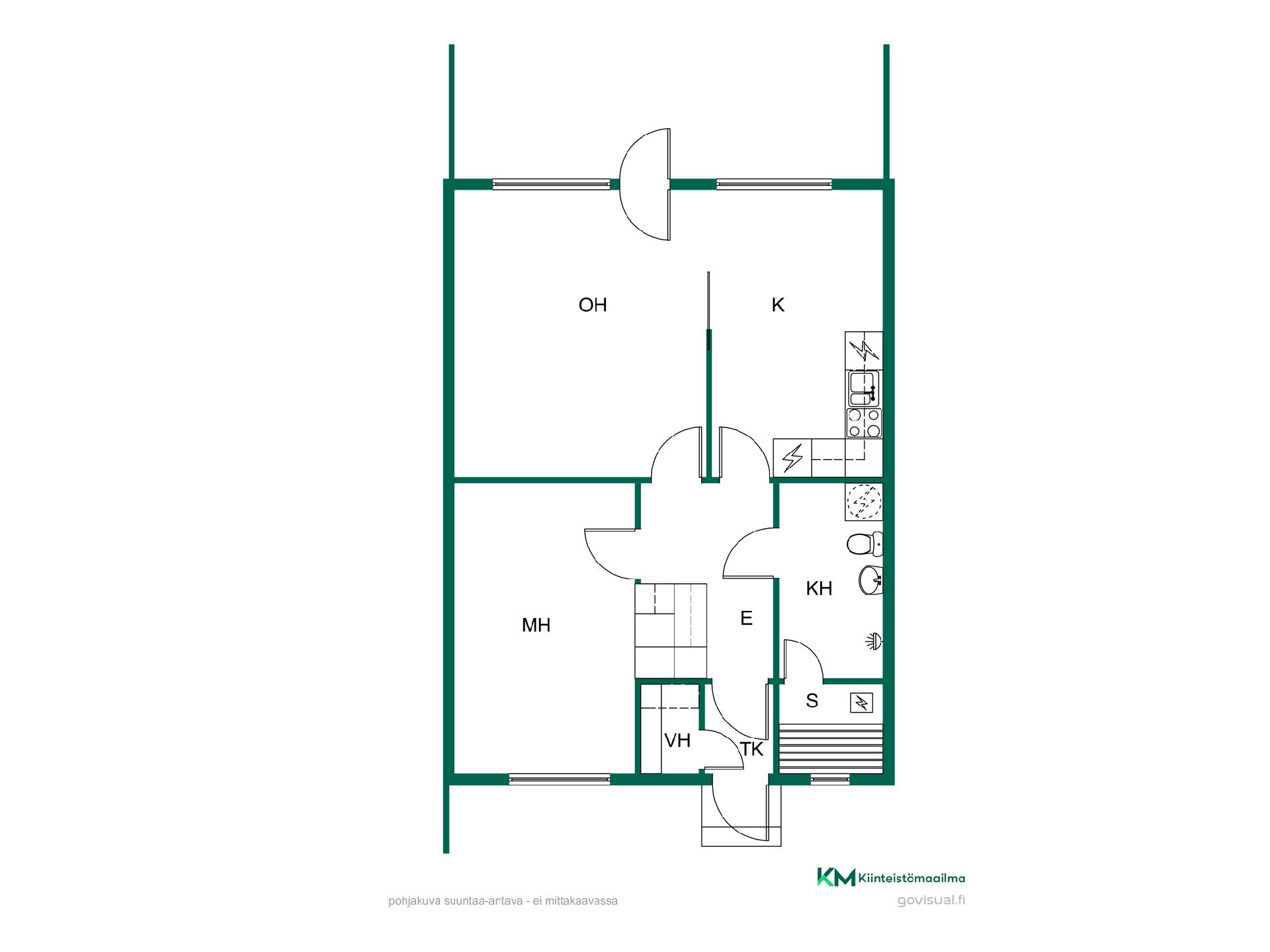 Kaartotie 5, Kangas, Kurikka