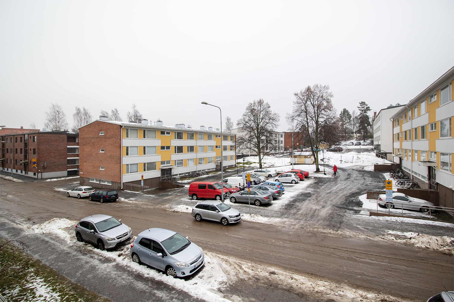 Näkymä parvekkeelta.