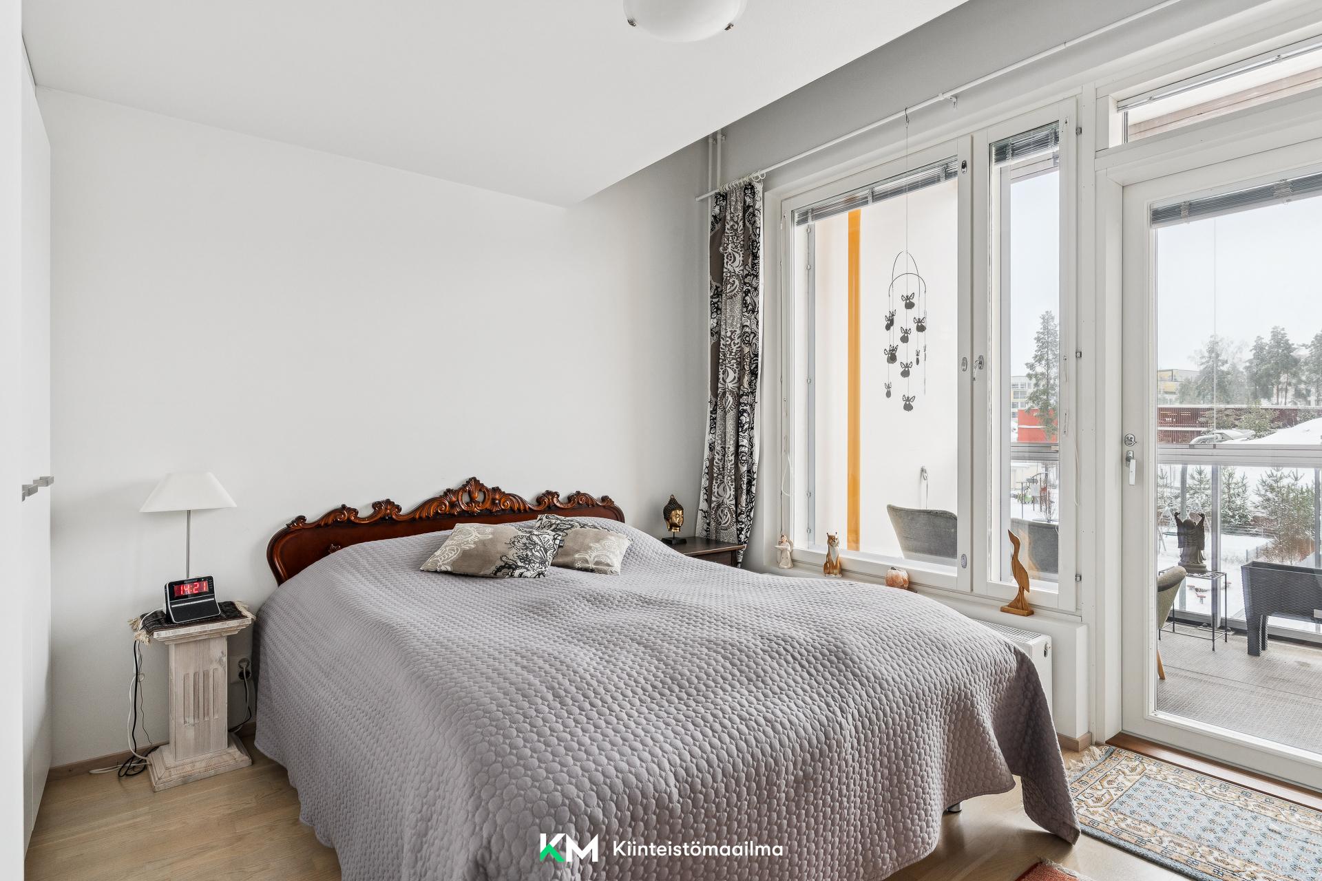 Viihtyisä makuuhuone