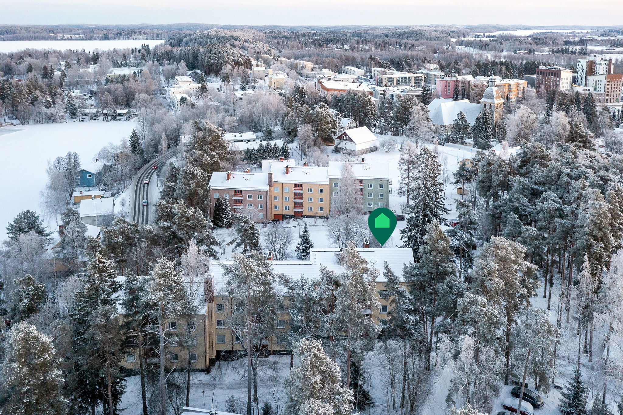 Tapulintie 14, Keskusta, Kangasala