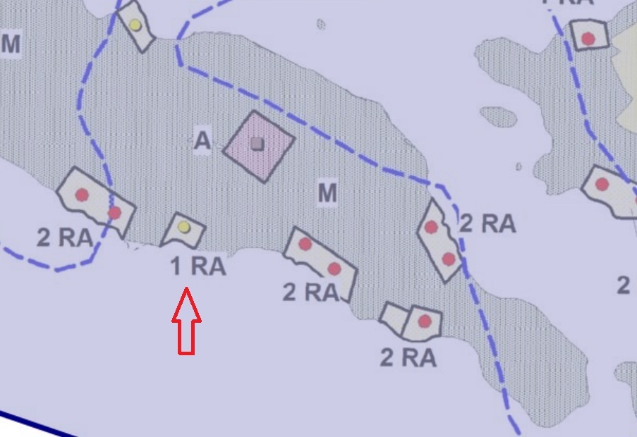 sijainti kaavakartalla