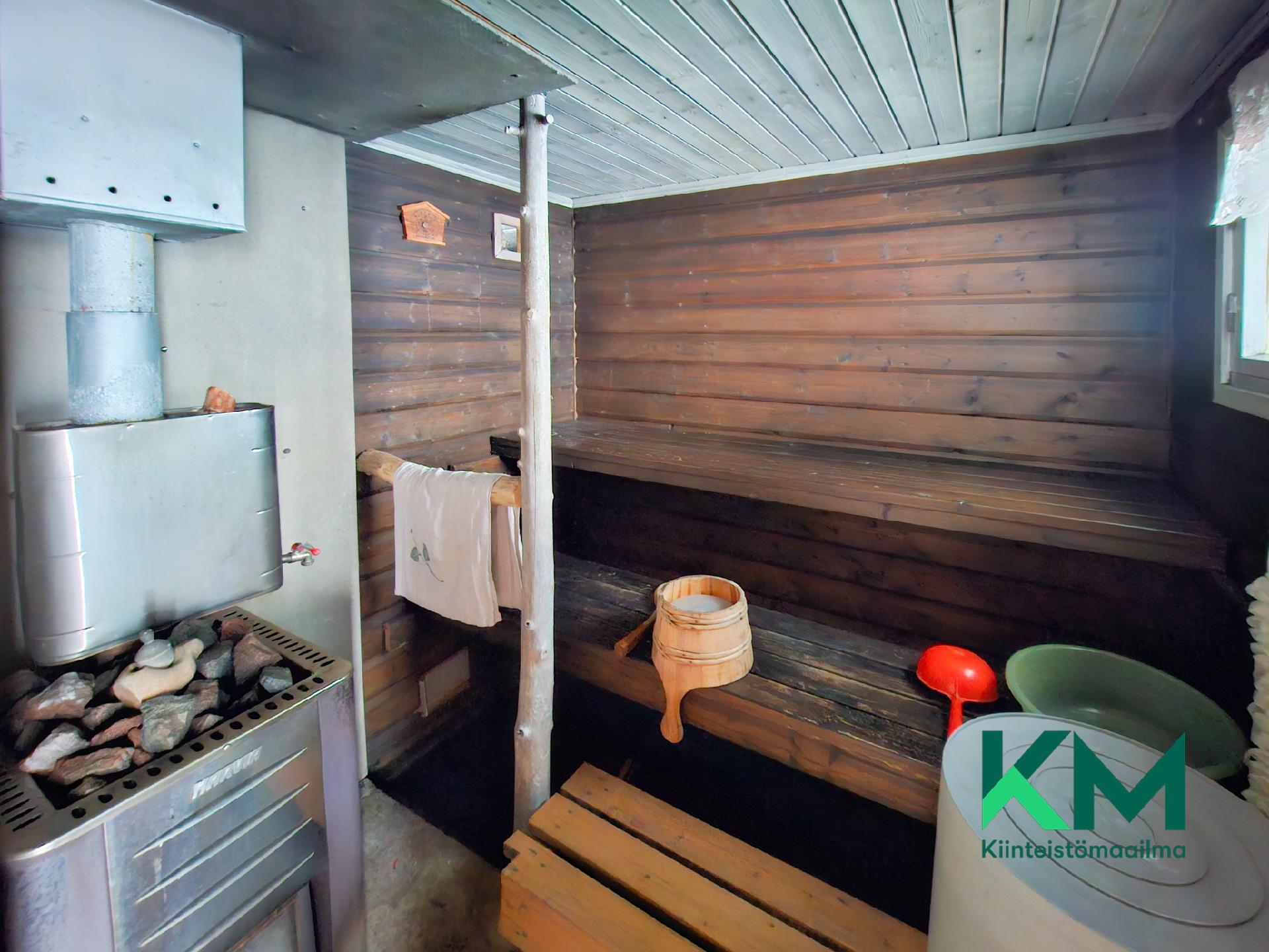 rantasaunan löylyhuone