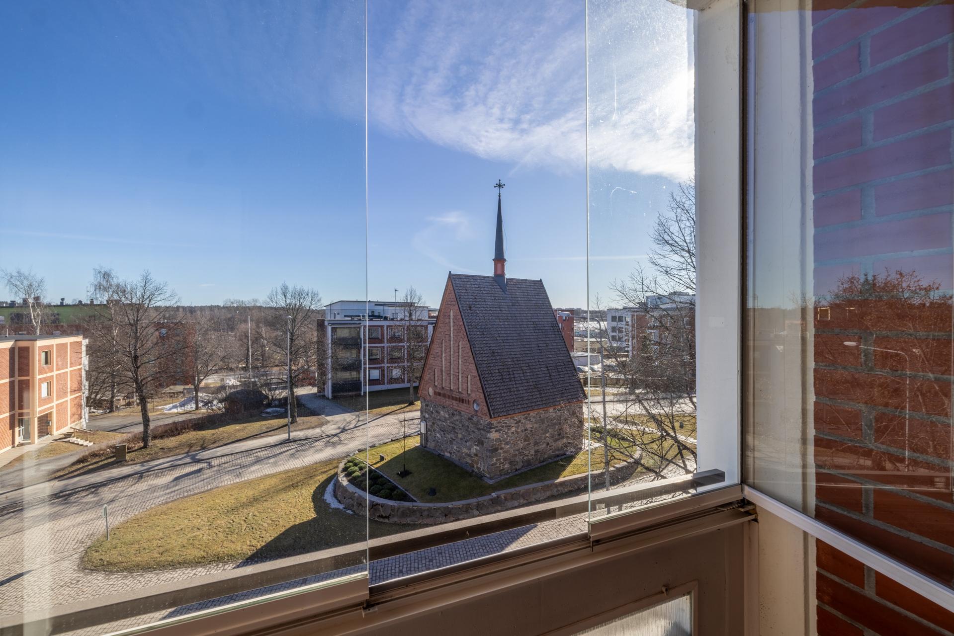 maisemaa parvekkeelta