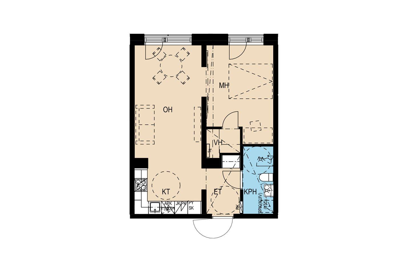 Joukahaisenkatu 2b, Kupittaa, Turku