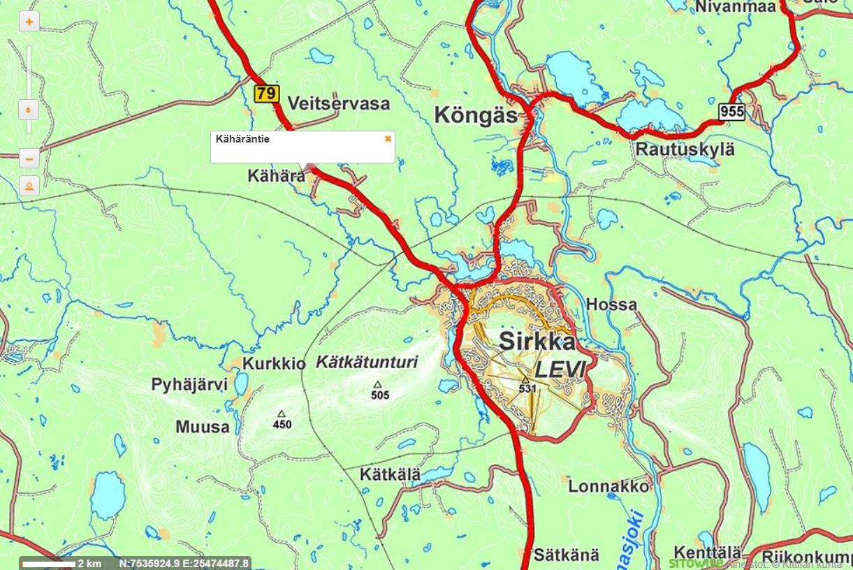 Kähäräntie 91, Levi, Kittilä