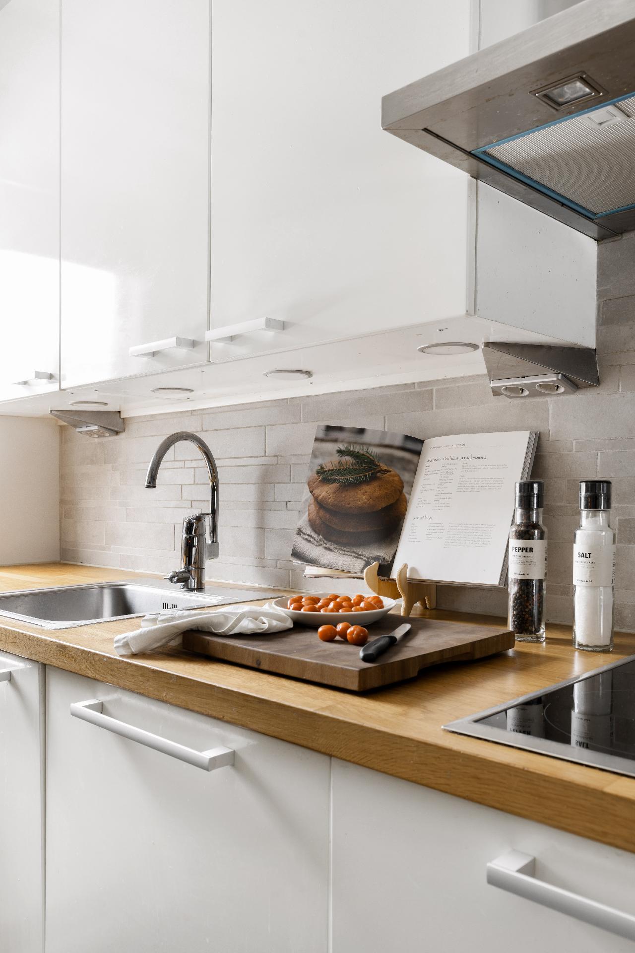 Täällä on kiva kokkailla.