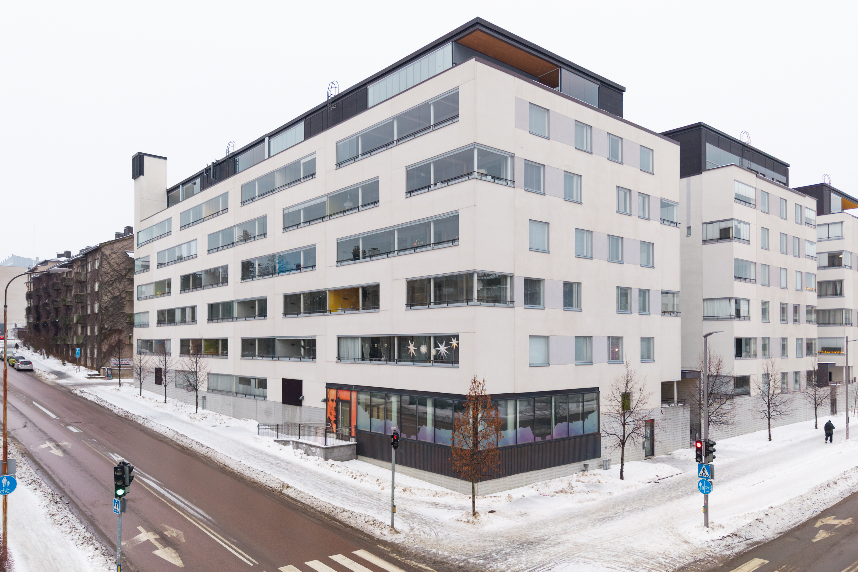 Sijainnilla huikea näkyvyys