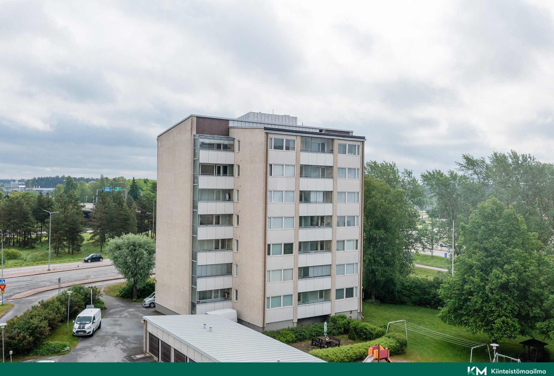 Keonpellonkatu 1b, Keskusta, Raisio