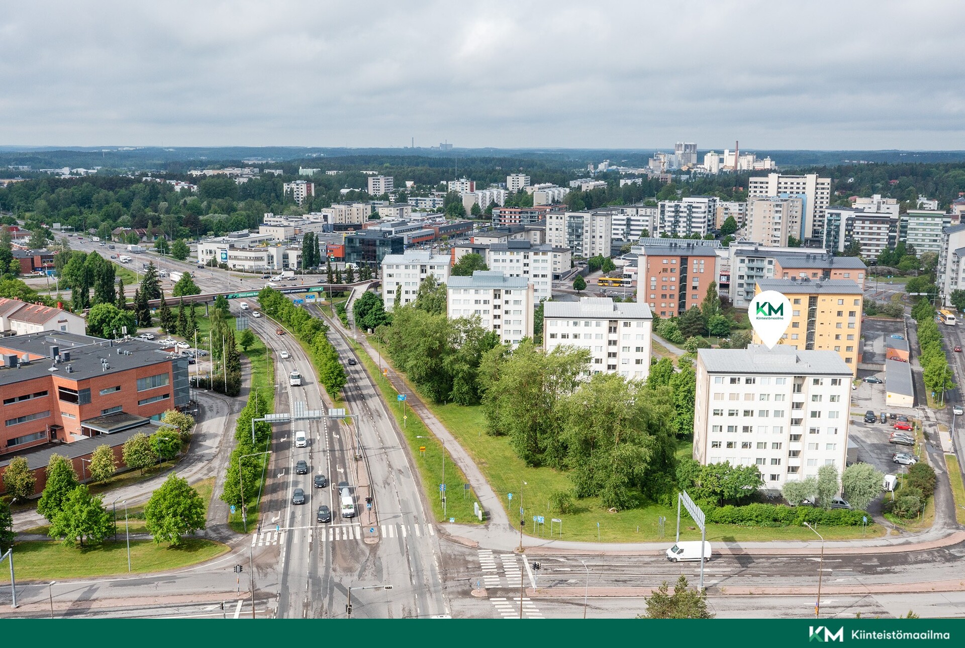 Keonpellonkatu 1b, Keskusta, Raisio