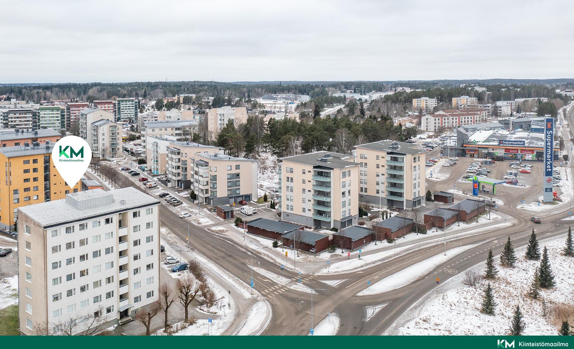 Keonpellonkatu 1b, Keskusta, Raisio