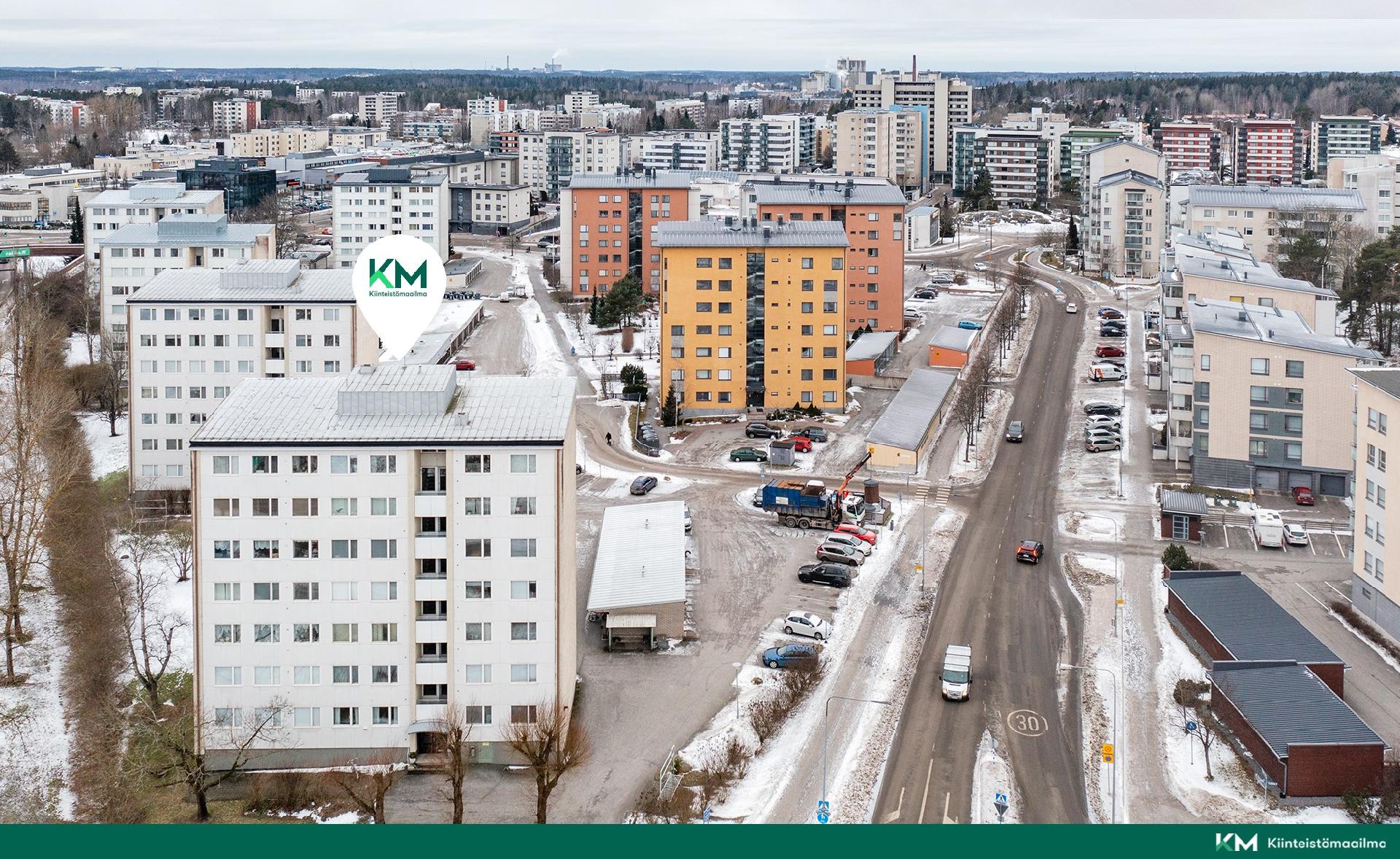 Keonpellonkatu 1b, Keskusta, Raisio