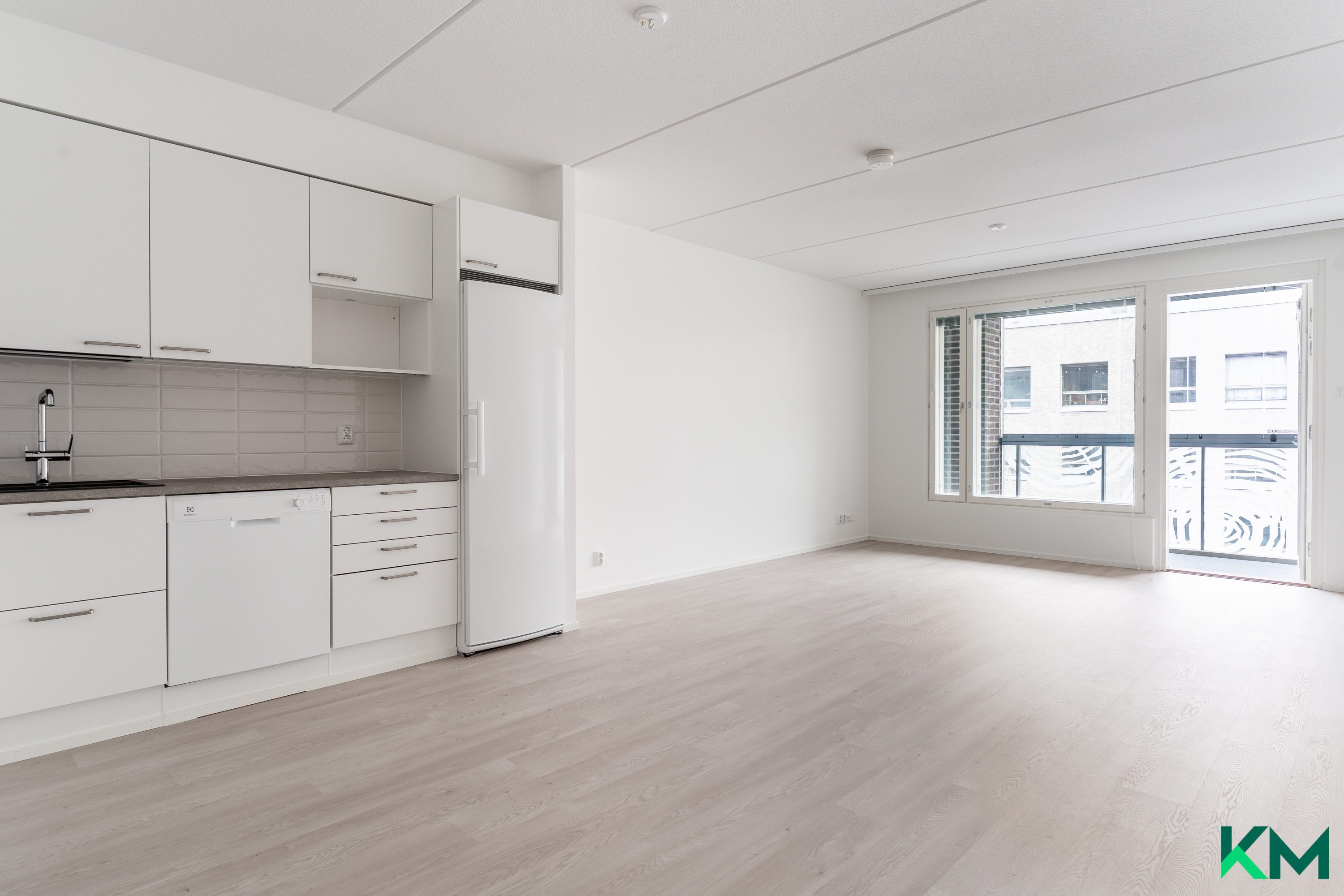 Sisääntulo olohuoneeseen