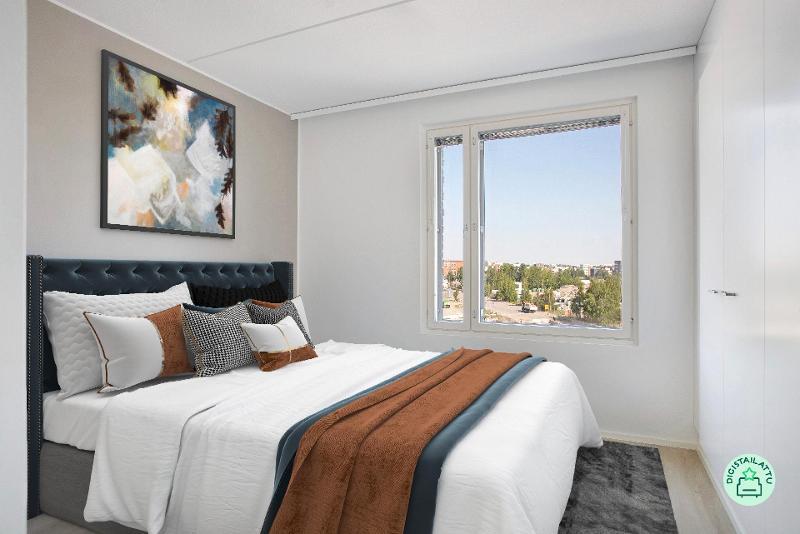 Makuuhuone digistailattuna