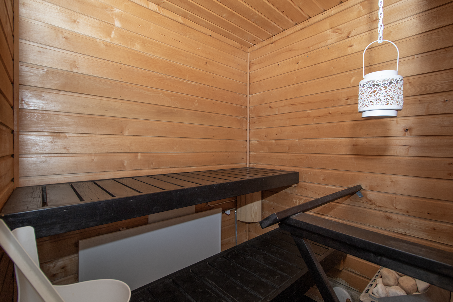 tunnelmallinen sauna