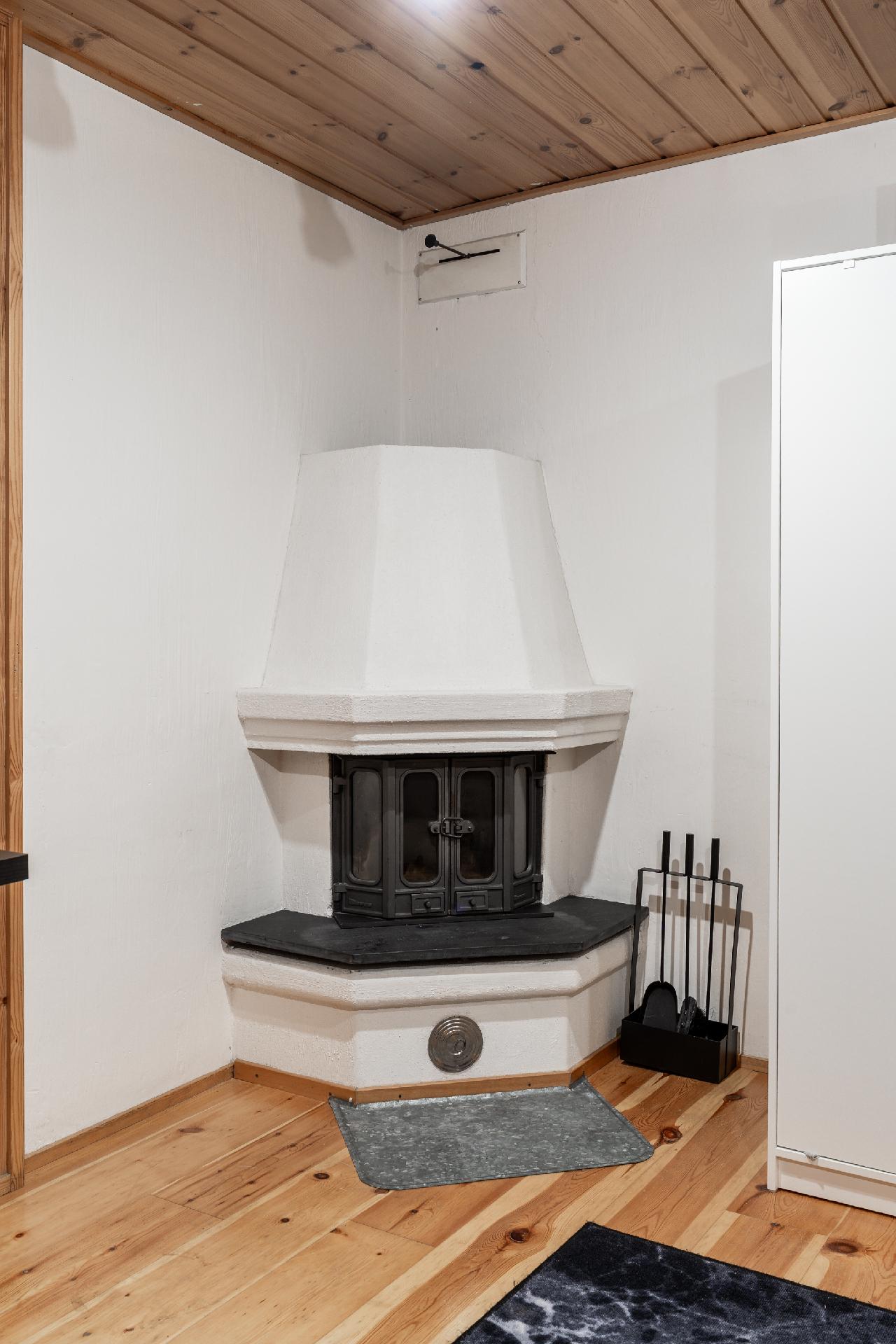 Takka toimii ja nuohottu vuosittain