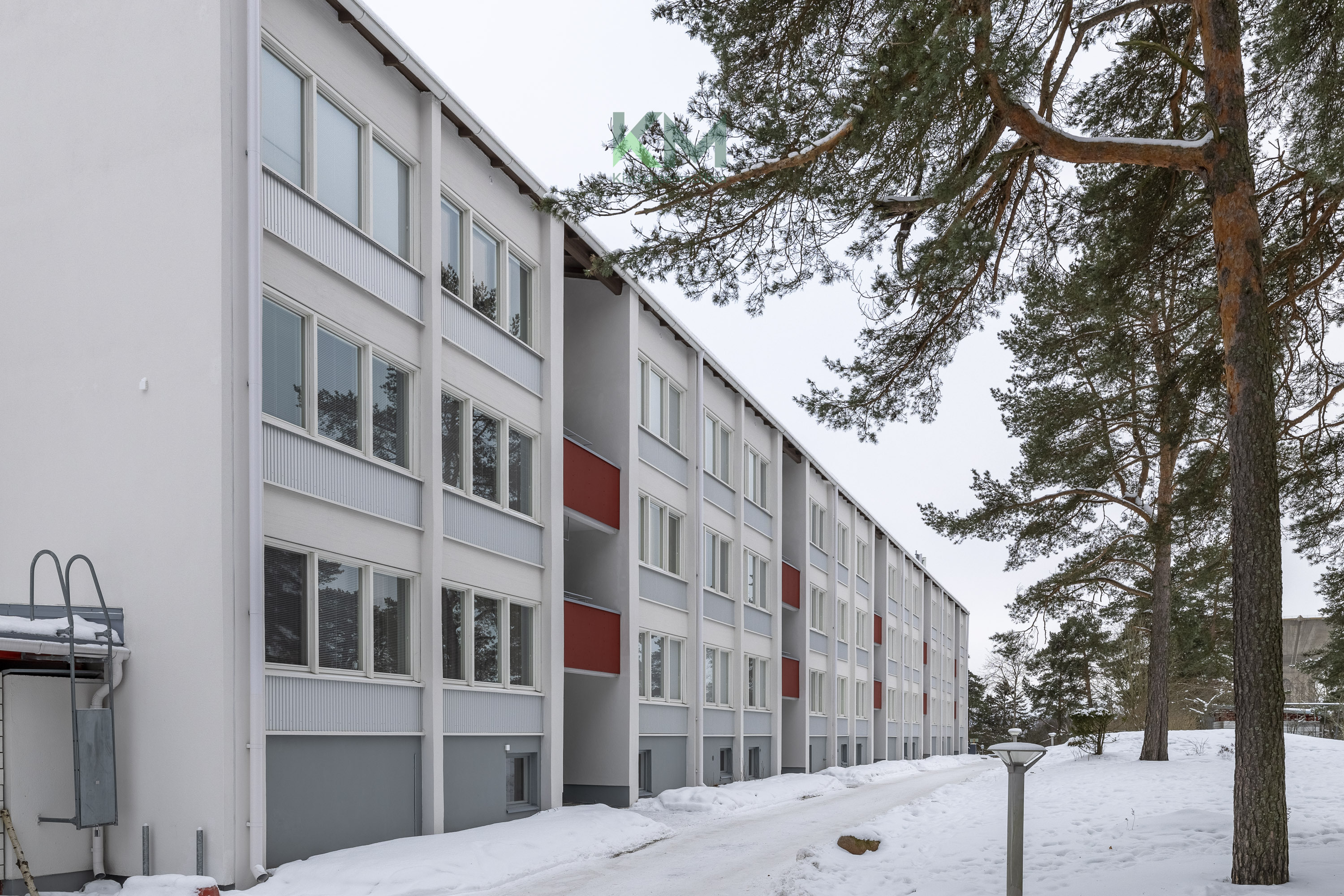 Taloyhtiössä on valmistunut julkisivuremontti