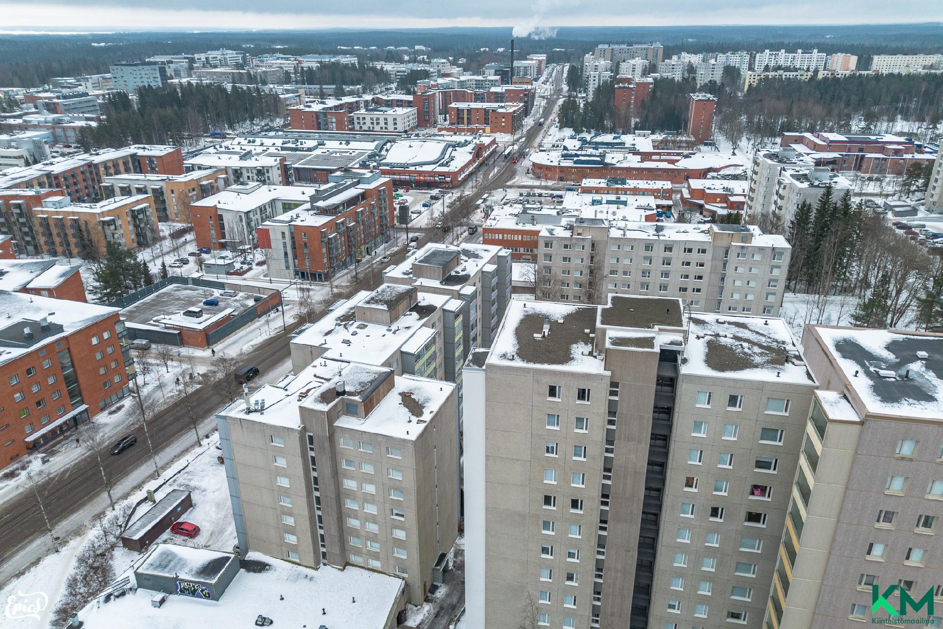 Duo, ratikka ja keskustan palvelut lähellä