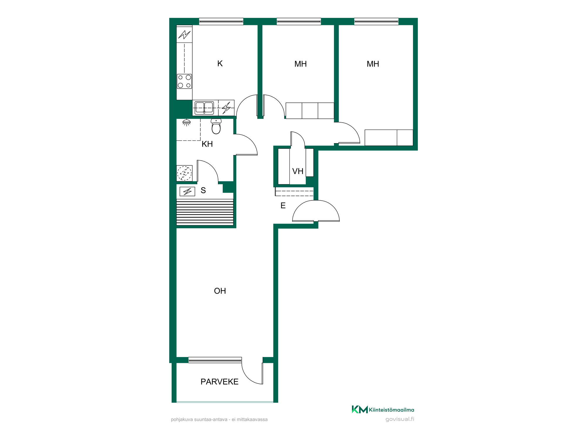 Palokunnankatu 5, Keskusta, Hämeenlinna