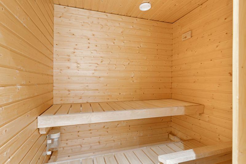 vähän käytetty sauna 