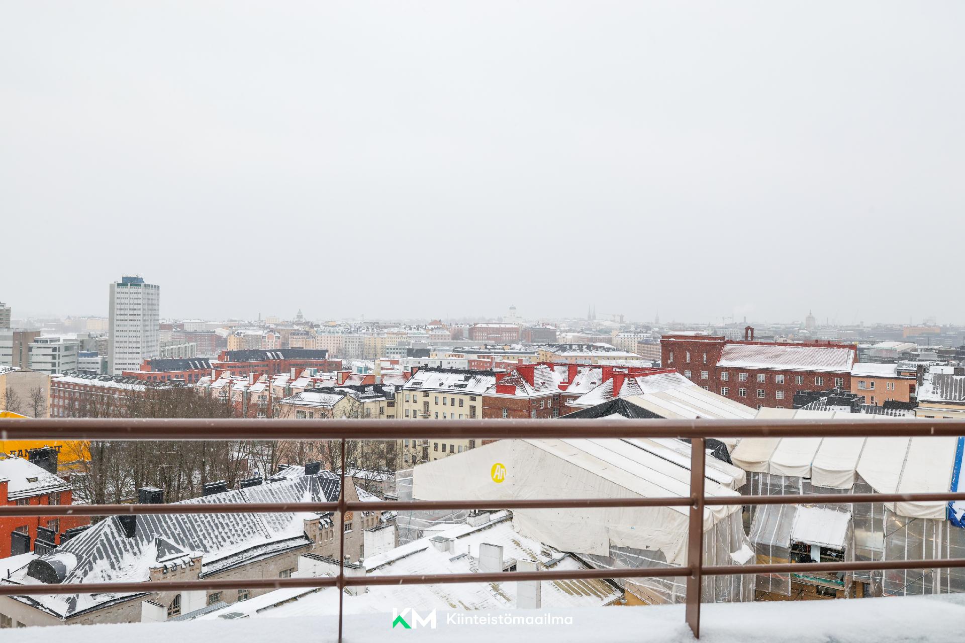 Maisematerassilta upeat näkymät