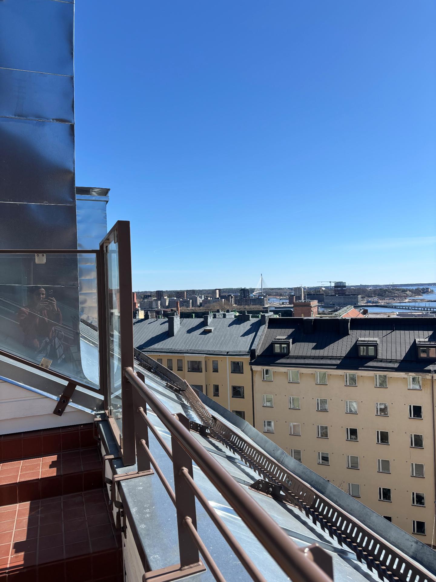 Näkymät saunaosaston terassilat