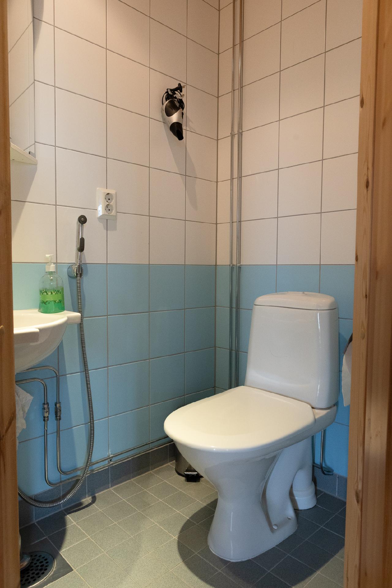 Kiisa A: Alakerran erillinen wc.