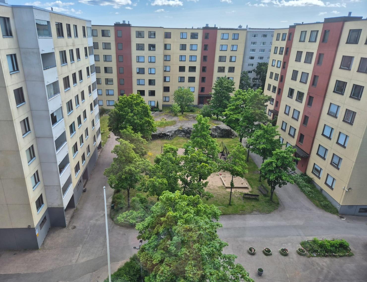 Näkymä parvekkeelta