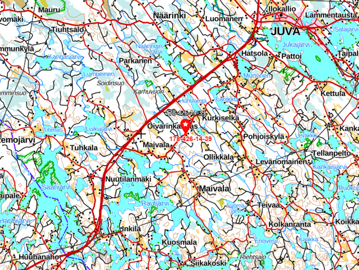 Vanha-Juvantie 802, Juva