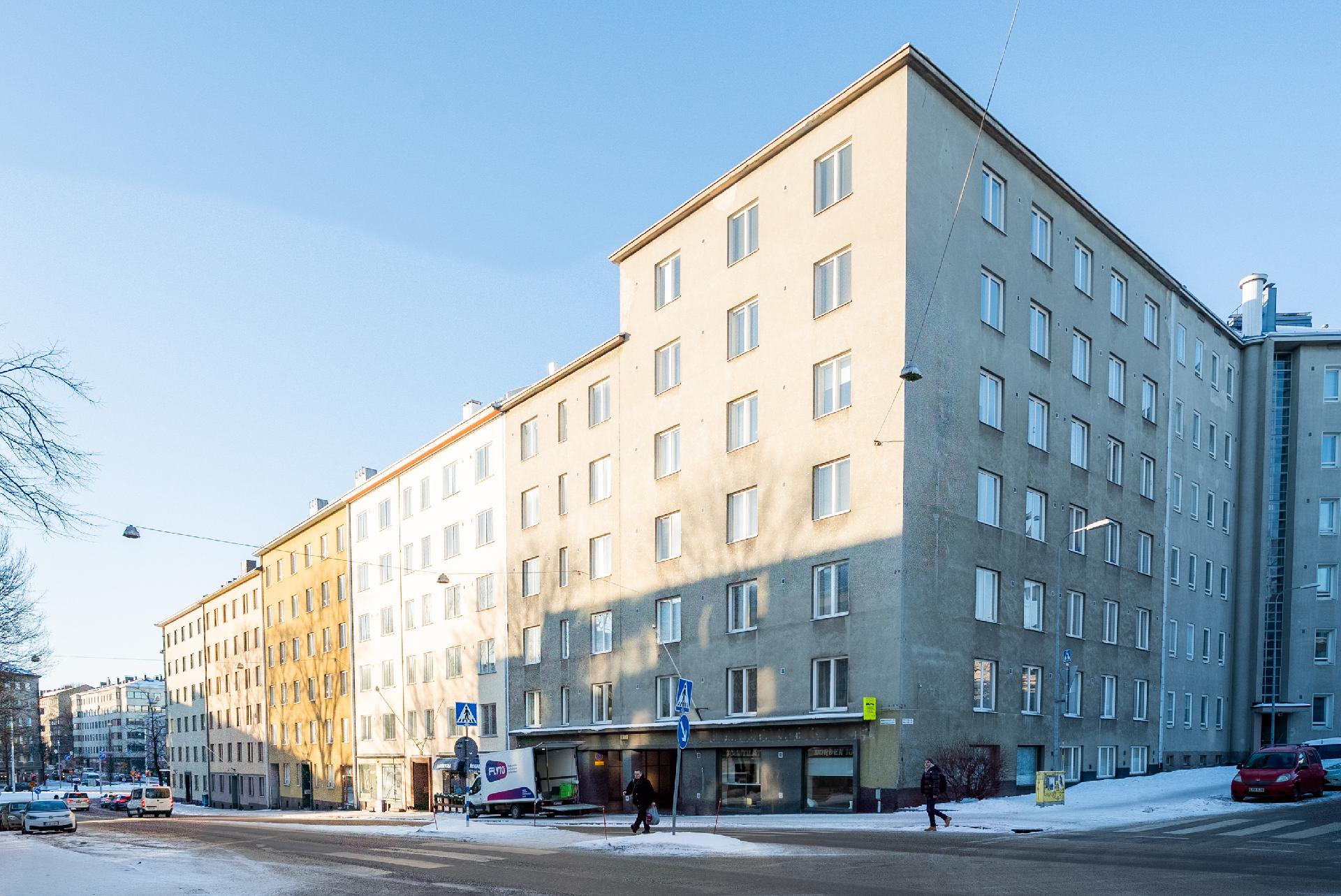 Taloyhtiön julkisivu