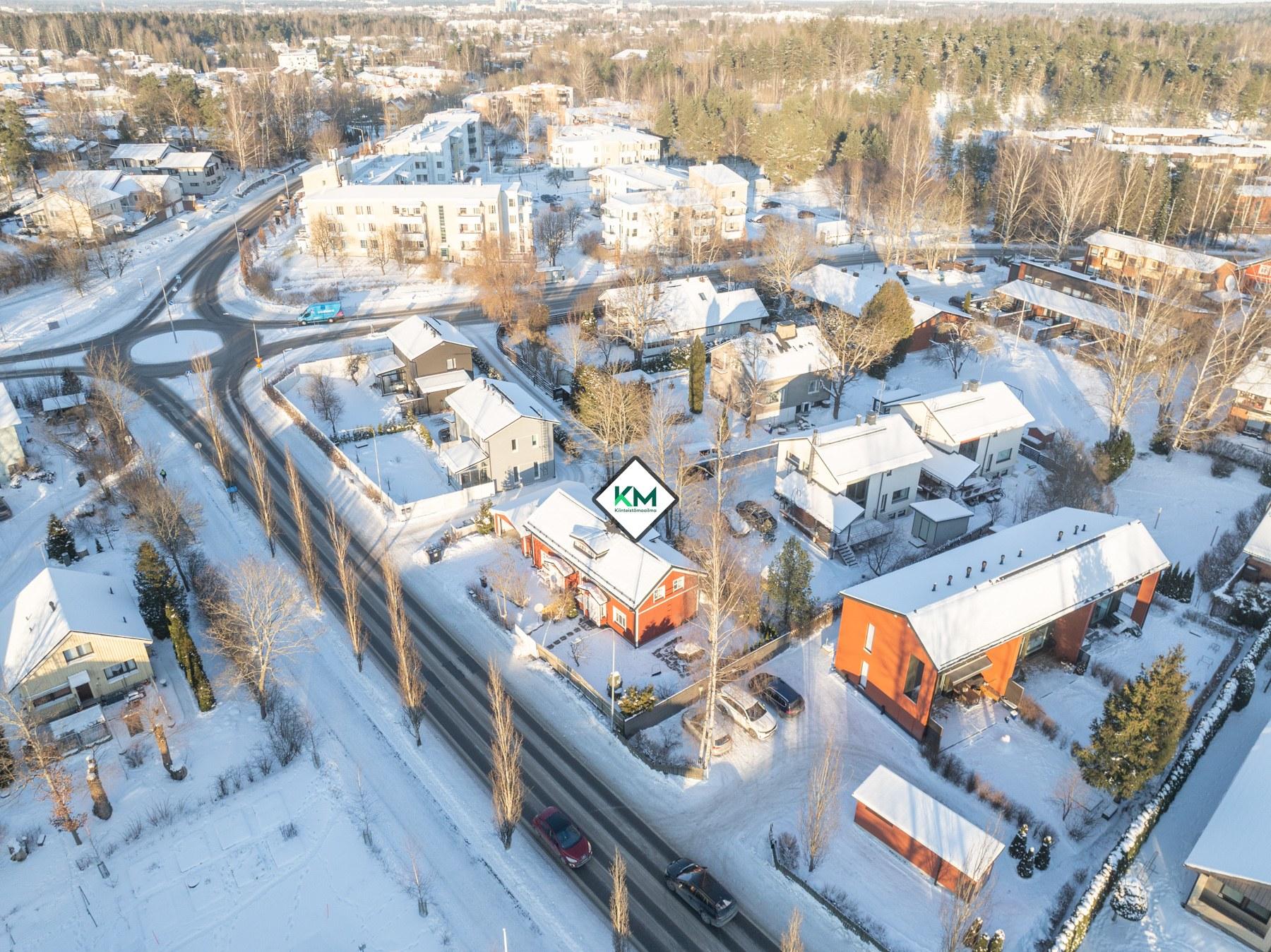 Ilmakuva lähialueesta