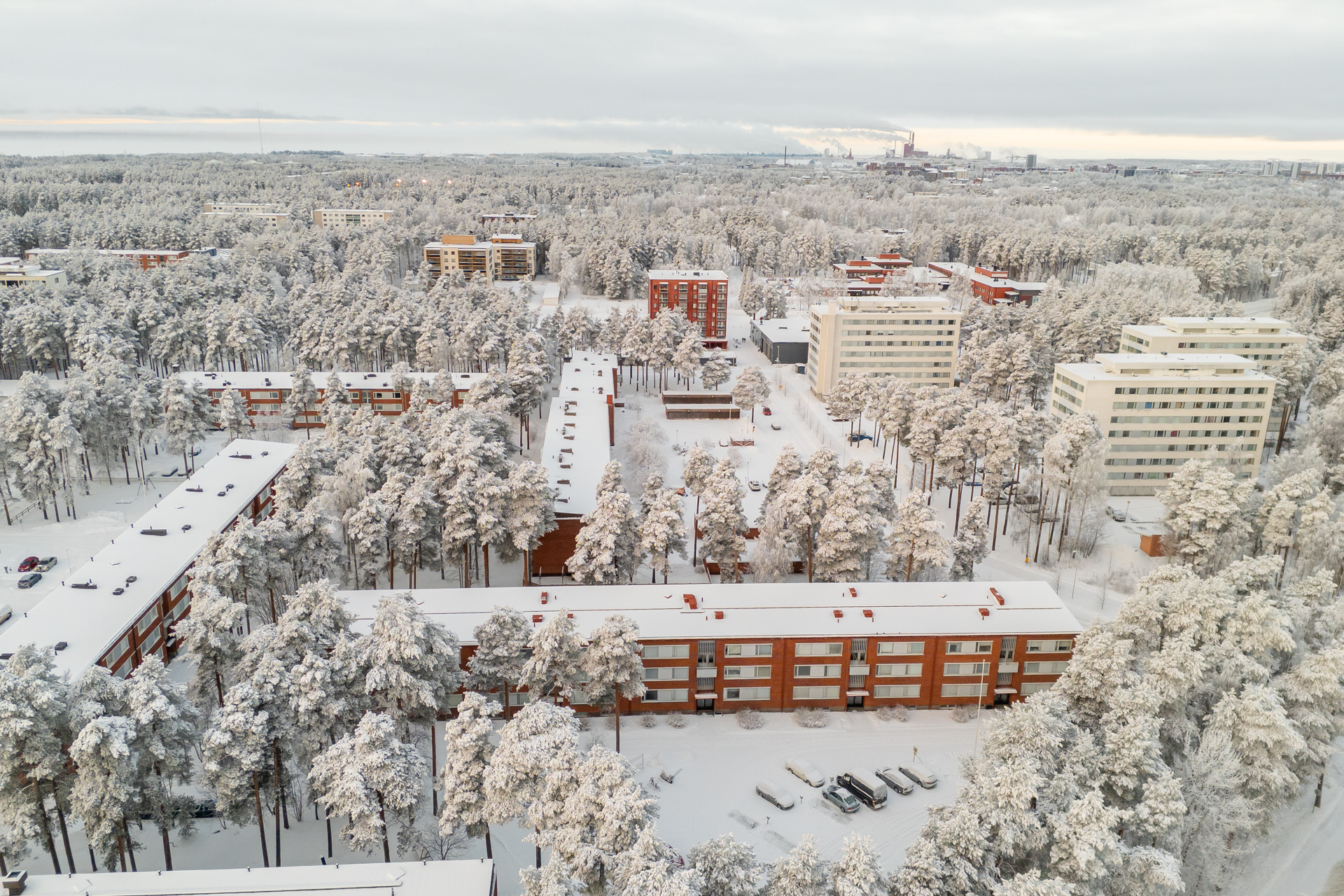 Kanahaukantie 1, Kaukovainio, Oulu