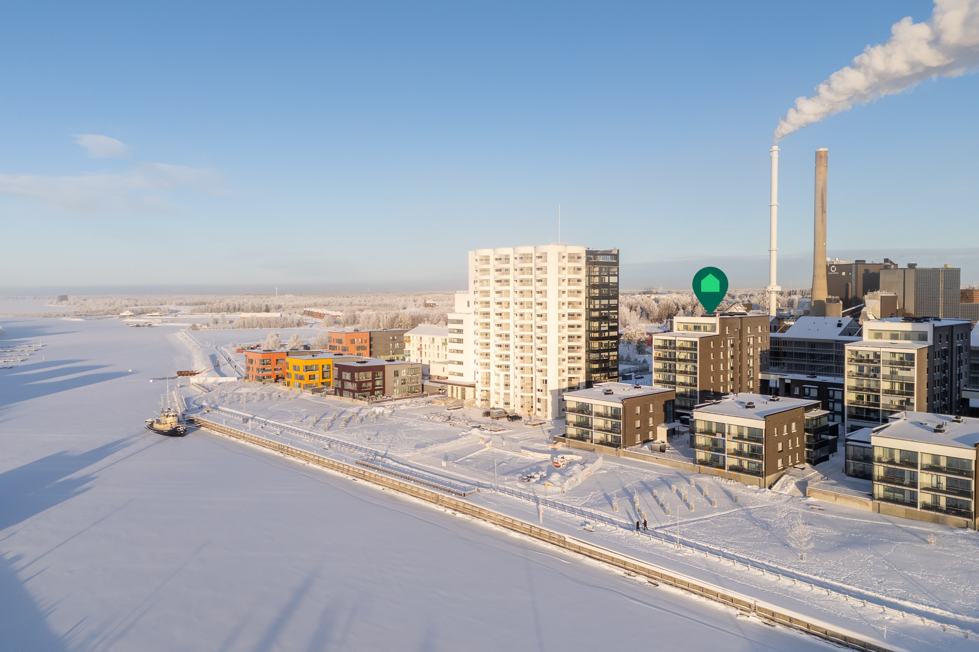 Siilotie 1, Toppilansalmi, Oulu