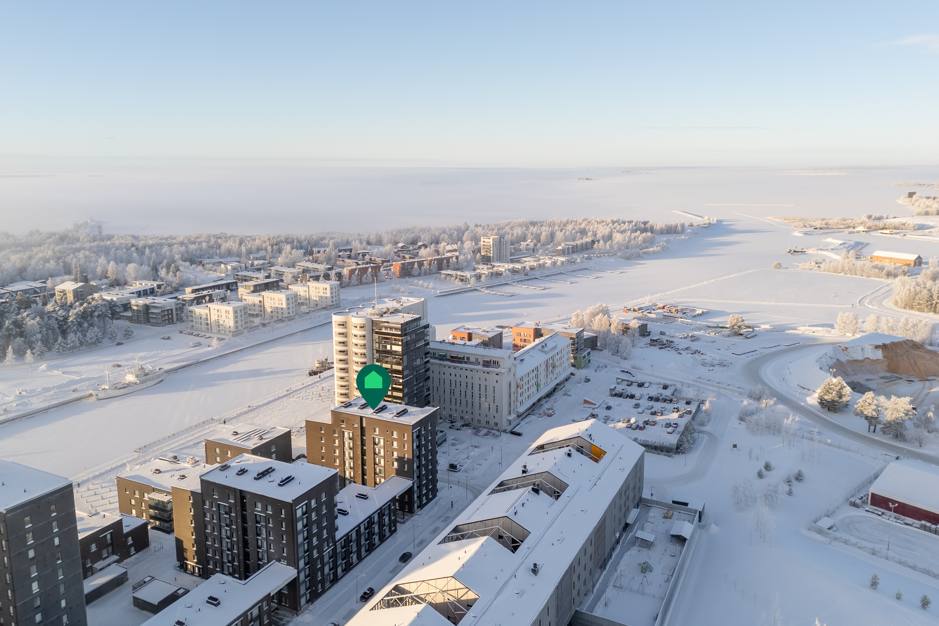 Siilotie 1, Toppilansalmi, Oulu