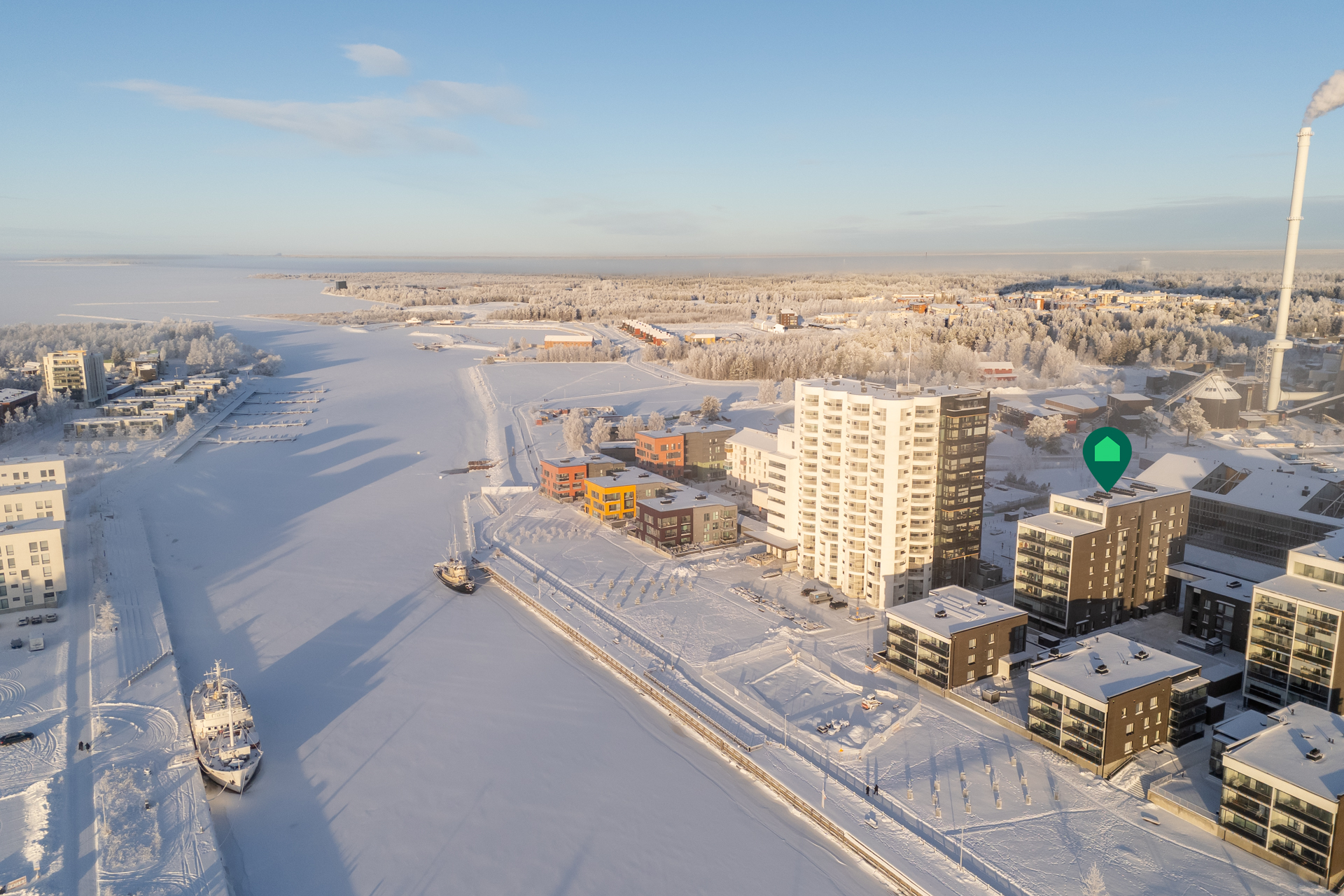 Siilotie 1, Toppilansalmi, Oulu