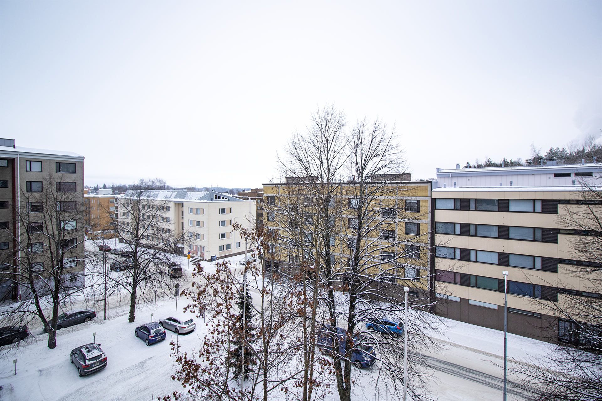 näkymä parvekkeelta