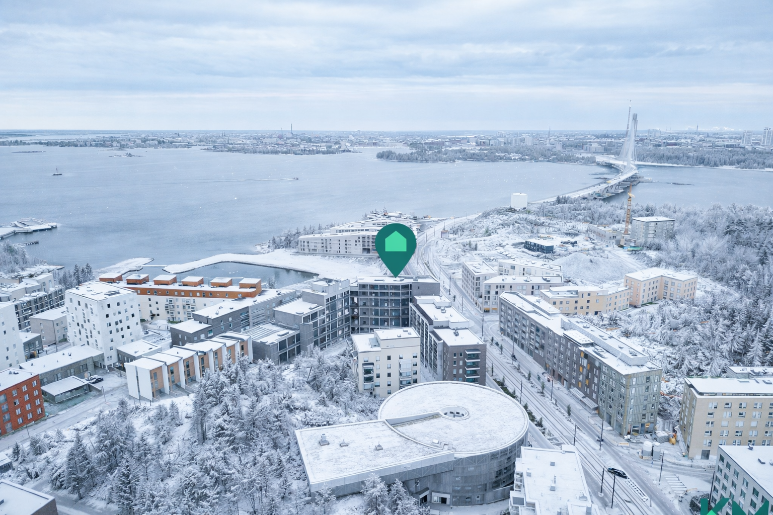 Saaristolaivastonkatu 2, Kruunuvuorenranta, Helsinki