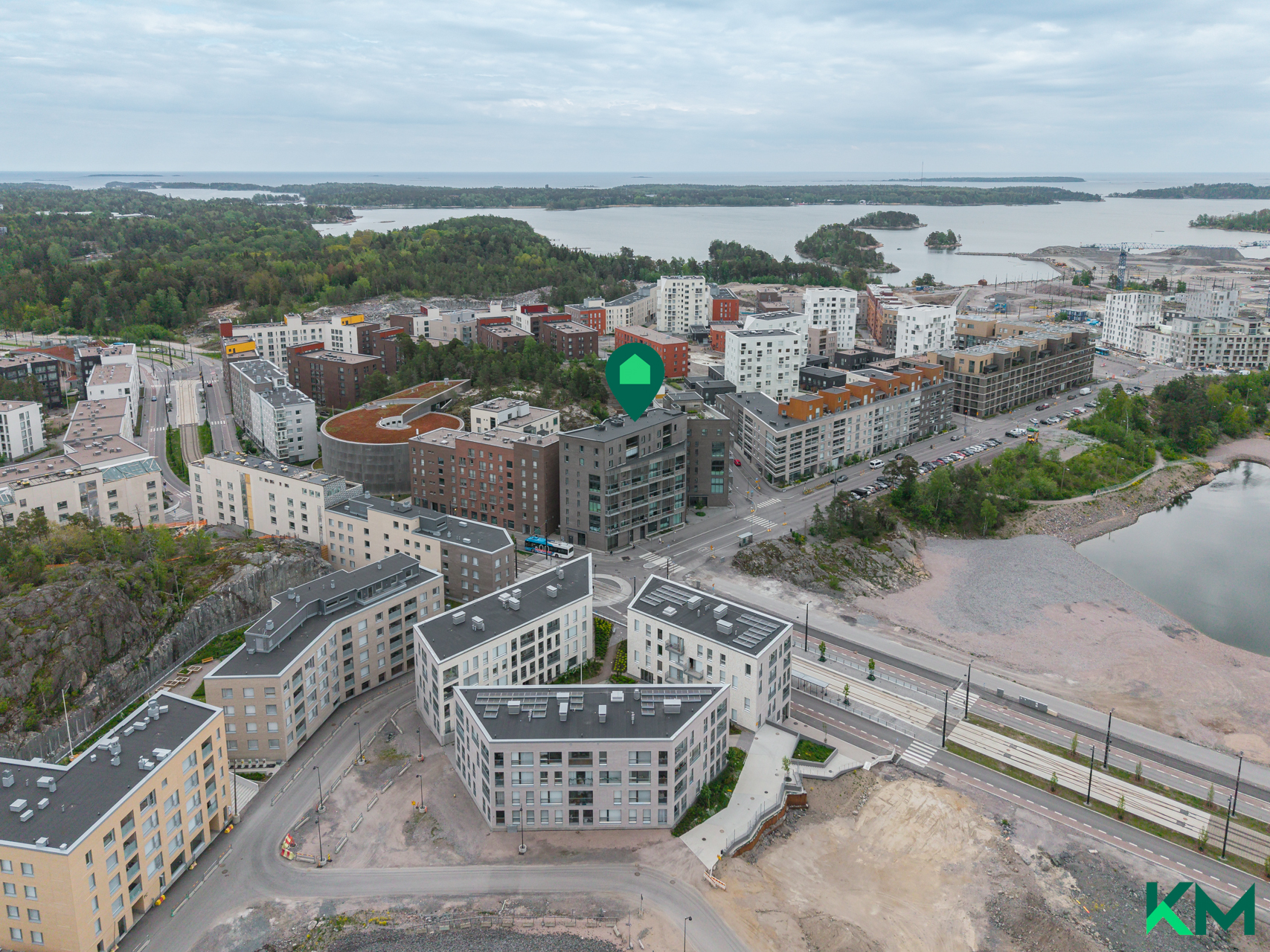 Saaristolaivastonkatu 2, Kruunuvuorenranta, Helsinki