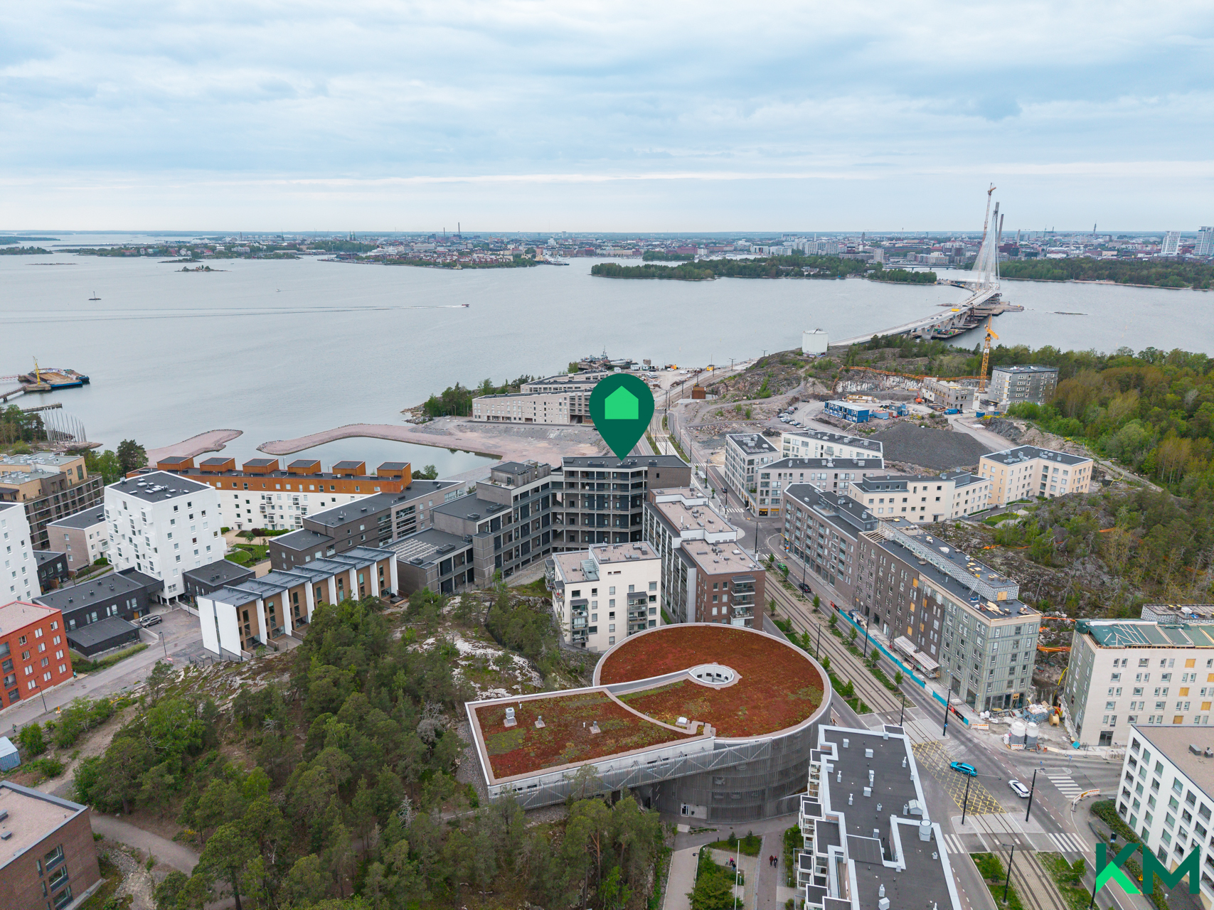 Saaristolaivastonkatu 2, Kruunuvuorenranta, Helsinki